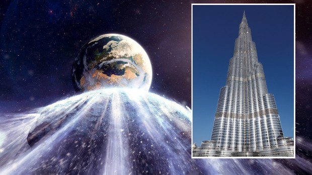 Asteroid, nearly as big as Burj Khalifa, to fly by earth today
