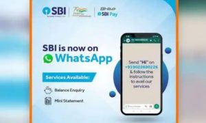 SBI WhatsApp