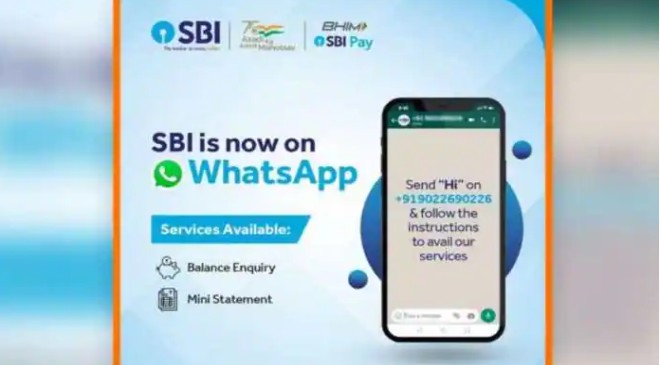 SBI WhatsApp